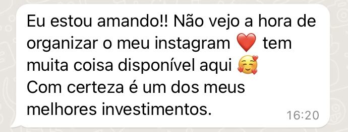 Depoimento — um dos meus melhores investimentos